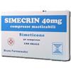 Simecrin*50cpr mast 40mg - 034842017 - farmaci-da-banco/stomaco-e-intestino/meteorismo-e-gonfiore-addominale