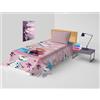 hermet Frozen, Copriletto Letto Singolo Disney, Copriletto Primaverile Non Imbottito, Copriletto Singolo Bambina, 170x270 cm, 100% cotone, Disney