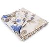 HomeLife Telo Copridivano Rose Blu 260X280 Made in Italy | Telo Copritutto Ideale Come Copriletto Matrimoniale Cotone/Coperta Matrimoniale Leggera | Plaid per Divano Letto Matrimoniale