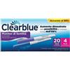 PROCTER & GAMBLE SRL Clearblue Fertilit& Stick Ricambi per Clearblue Monitor di Fertilit& Avanzato 20 Test di Fertilit& + 4 Test di Gravidanza