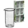 DR. JAGLAS Set di 6 bicchieri da degustazione da 20 ml - bicchierini da liquore effetto laboratorio - bicchierini chimici - bicchierini per shotglas - bicchieri da pinot - set di bicchieri da liquore