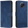 Bravoday Cover per Xiaomi Redmi Note 9T, Flip Custodia in Pelle PU Portafoglio Custodia per Xiaomi Redmi Note 9T, con Slot per Schede, Blu