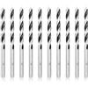 Meccion Punte Trapano Legno, Meccion 4mm 10Pezzi Professionale Brad Point Elicoidale Punta per Legno