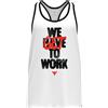 Under Armour Canotta Project Rock Get to Work Uomo Bianco