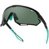 SINSPORT eyewear Occhiali da Ciclismo per Uomo Donna, Occhiali da Sole Sportivi Occhiali MTB per Bici Running Baseball Correre Anti-UV400