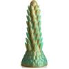 Creature Cocks Stegosaurus Spiky Reptile Silicone Dildo Green