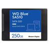 Western Digital Hard Disk Ssd Wd Blue 3d Nand - 2.5" - 250 Gb - Sata3 Stato Solido - Lettura 555mb/s, Scrittura 440mb/s
