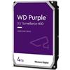 Western Digital Hard Disk Wd Purple Wd43purz - 4tb (4000gb) - Sata3 / 600 - 5400 Rpm - Buffer 256 Mb Cache - Ideali Per Videosorveglianza