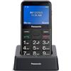 Panasonic CELLULARE PANASONIC 2.4" EASY PHONE BLACK SENIOR PHONE KX-TU155EXBN