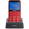 Panasonic CELLULARE PANASONIC 2.4" EASY PHONE 32GB RED KX-TU155EXRN