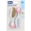 Chicco® Spazzola e Pettine Nylon 0+ Rosa 1 pz Set
