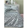 BLUMARINE Lenzuolo matrimoniale Griffe Silver