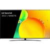 LG Smart TV LG 86NANO766QA 86" 4K ULTRA HD NANOCELL WIFI 4K Ultra HD 86" LED HDR D