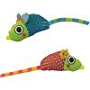Catstages Petstages Catnip Chew Mice - gioco per gatti di tutte le taglie da masticare - con erba gatta - salute dentale - confezione da 2
