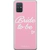 Babaco ERT GROUP custodia per cellulare per Samsung A71 5G originale e con licenza ufficiale, modello Bride to be 001 adattato in modo ottimale alla forma dello smartphone, custodia in TPU