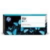 Hp - Cartuccia ink originale - 727 - Ciano - F9J76A - 300ml (unità vendita 1 pz.)