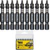 SabreCut 10 punte per cacciavite a percussione SabreCut SCTX1050_10 50 mm TX10 T10 Set Torx a estremità singola per impieghi gravosi con scatola di immagazzinaggio