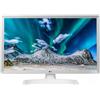 LG 24tl510v-wz monitor pc 59,9 cm (23.6) 1366 x 768 pixel hd led bianco Garanzia Italia