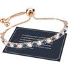 J.Fée Regali Natale Donna Regalo Donna Natale, Bracciale Donna Bracciali Donna Bracciale Donna Argento 925 Bracciale Tennis Donna Bracciale Argento Donna Bracciali Donna Argento Regali Per Lei Regalo Mamma