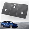 ASZSK Tappetini Schienale Posteriori per Tesla Model Y (5 Posti) 2021 2022 2023 2024, Tappetino Protezion Sedil Posterior, Tappeti per Sedili Posteriori in TPE Tesla Modello Y Accessori