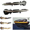 LEDFEWAG 2 pezzi LED Dinamico Indicatore di direzione Luci per specchietto retrovisore Compatibile per Seat Leon III Mk3 5F Ibiza KJ Mk5 V Arona