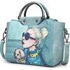 BUKESIYI Donna Borse a Tracoll Borsa a Mano Ecopelle Borse a Spalla 2022 PU Pelle CCIT77288 Blu Chiaro
