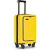 ETERNITIVE - I Valigia Bagaglio in ABS I Trolley Bagaglio a Mano con Lucchetto TSA I Valigia Bagaglio con Ruote a 360°