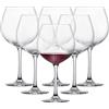Schott Zwiesel Bicchieri da vino rosso Borgogna Classico (set da 6), classici bicchieri bordeaux per vino rosso, lavabili in lavastoviglie, made in Germany (Art. n. 123655)