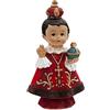 Inmaculada Romero IR Figura Bambino Gesù di Praga Immagine 8 Centimetri. Resina Decorativa Ornamento