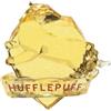 Enesco Facets The Wizarding World of Harry Potter, statuetta con stemma della casa di Tassorosso, 8 cm, giallo