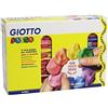 Giotto Pongo 16 Panetti da 250 g, Colori Assortiti, x 250g, 514500