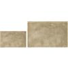andiamo Tappeto da bagno antiscivolo Florida - Tappetino da bagno morbido e soffice - Tappetino da bagno antiscivolo lavabile - Set da 2 tappetini da bagno per bagno, 40 x 60 cm + 60 x 100 cm, tortora