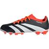 adidas Unisex - Bambini Predator 24 League Low Multi-Ground Boots, Core Black/Cloud White/Solar Red, 28 EU