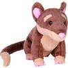 Wild Republic Rainforest Opossum a Quattro Occhi, Peluche, 15 cm, Giocattolo di Peluche, Riempimento con Bottiglie d'Acqua Riciclate Filate