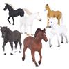 TERRA by Battat Set di cavalli #2, 6 figurine realistiche da gioco