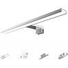 YIQAN 40 cm LED lampada da specchio da bagno 10W 700 lumen 230 volt 4000K alluminio pieno 3in1 specchio da bagno impermeabile IP44