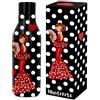 illustrArte Borraccia Termica Flamenco Pepa 500 ml Senza BPA | Borraccia termica da 500 ml in acciaio inox, senza BPA, con design danza flamenco e confezione regalo.