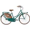 Alpina Bike Olanda, Bicicletta da Città Donna, Verde Smeraldo, 26