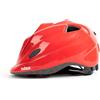 Nilox Casco Bici Bambino con Luce LED Rosso, Casco per Bambino con Sicurezza Certificata CE EN 1078, Casco Scooter Bambino Termosaldato, 8 Prese d'Aria, Dimensioni 52-57 cm
