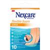 Nexcare Active Flexible Foam Bands, 6 cm x 10 cm, confezione da 10 pezzi