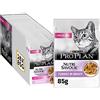 PURINA Pro Plan Pro Plan Cat Delicate Nutri Savour cibo umido per gatti con tacchino, confezione da 26 (26 x 85 g)