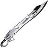 Damdos Spada Gunblade Fantasy in Schiuma PU per Halloween - Prop Cosplay Cloud Strife Buster Armor Break - Coltello Arma per Regali di Compleanno