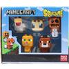 Just Toys LLC Scatola da Collezione SquishMe da 5 Pezzi di Minecraft