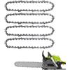 NQEUEPN 4pz Catena per Motosega 35cm / 14, 52 Maglie di Trasmissione 3/8 LP Passo Sostituzione Catena per Motosega per Craftsman Echo Poulan Ryobi Worx, Lama per Motosega in Acciaio per Taglio Alberi