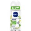 Nivea Naturally Good Bio Aloe Vera Deodorante Roller, 6 x 50 ml