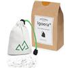 Igoera®️ Original Premium Chalk Ball (56g) riempibile piú Volte | Gesso e Magnesite in Polvere di Alta qualità per Arrampicata, Bouldering, Sollevamento Pesi, Crossfit, Ginnastica e Pole Dance