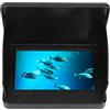 Plyisty Fotocamera da Pesca, Monitor LCD da 5,0 Pollici Ecoscandaglio Impermeabile IP67 con Visiera Parasole, Alta luminosità, Batteria a Lunga Durata, per Pesca Sul Lago Marino