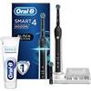 Oral-B Smart 4 4000N Spazzolino Elettrico Ricaricabile + Oral-B Dentifricio Gengive & Smalto Repair, Sbiancante Delicato, 75 ml