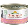 Almo Nature HFC Natural, Alimento Umido per Cani Adulti -Vitello con Prosciutto (Pacco da 24 lattine x 95g cad)