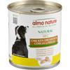 Almo Nature HFC Natural - Alimento Umido per Cani - Coscia di Pollo - Qualità Human Grade, Senza Glutine, Monoproteico - 280g, Confezione da 12
